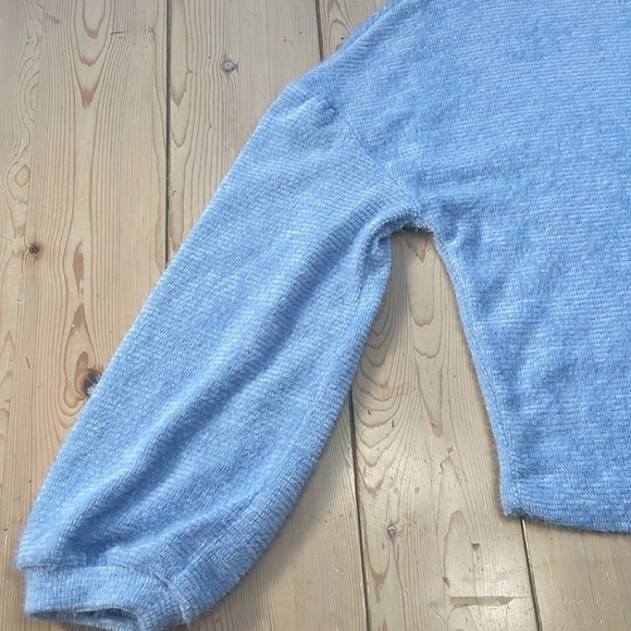 Sanctuary Cozy Light Blue Turtleneck Sweater - Picture 2 of 12